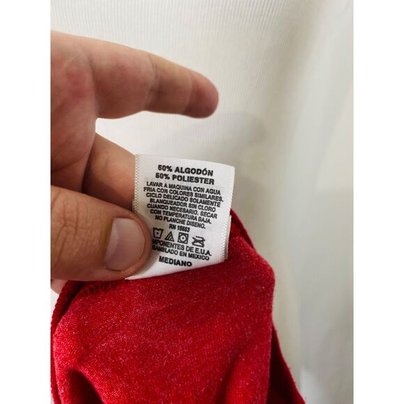 Dr. Pepper Men’s Shirt Red Trau & Loevner 2006 Short Sleeve Crewneck Size Medium - Picture 9 of 9